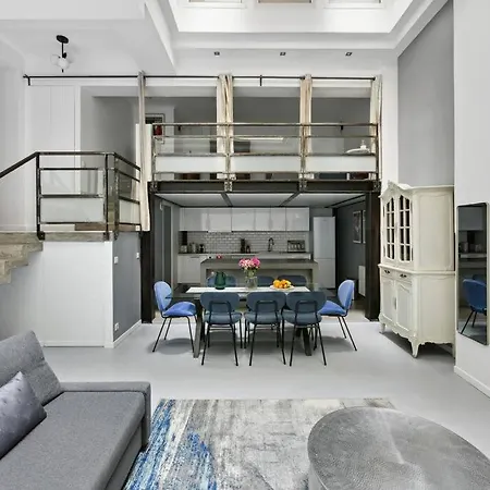 Montmartre Theater Loft Apartment Paris Exterior photo